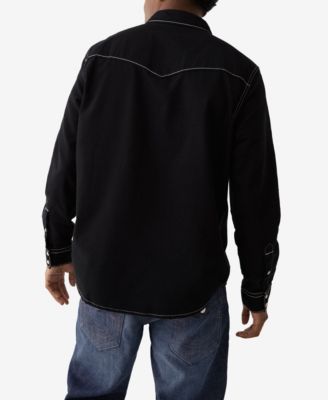 Истинная Религия True Religion Мужская большая футболка в западном стиле 14090₽