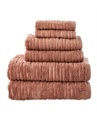 Cloudsoft 100% Long Staple Cotton 6-Piece Bath Towel Set