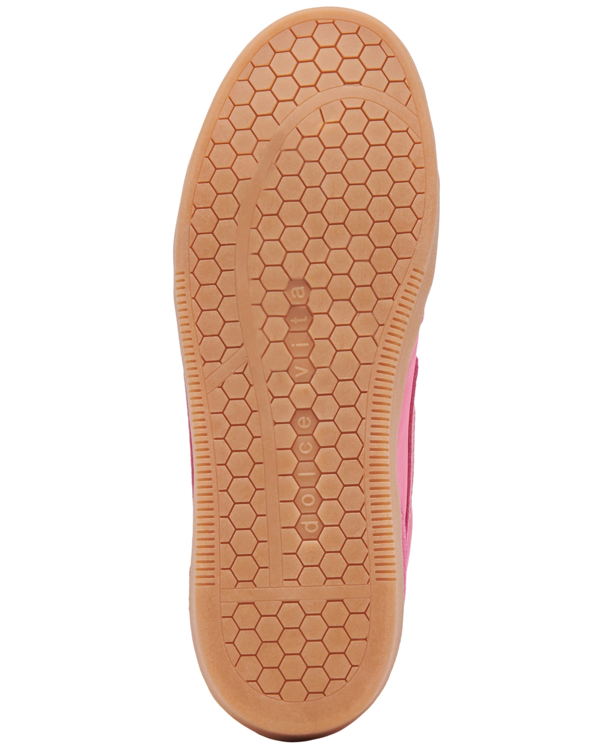 Dolce Vita Notice Sneaker In Pink Suede