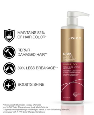 K-PAK Color Therapy Luster Lock Instant Shine & Repair Treatment, 16.9 oz.