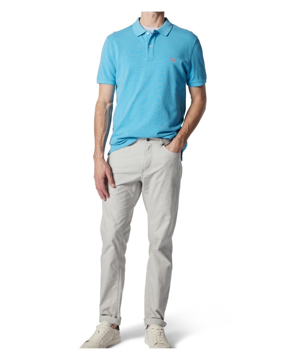 Rodd & Gunn Men's The Gunn Sports Fit Short Sleeve Polo In Blue
