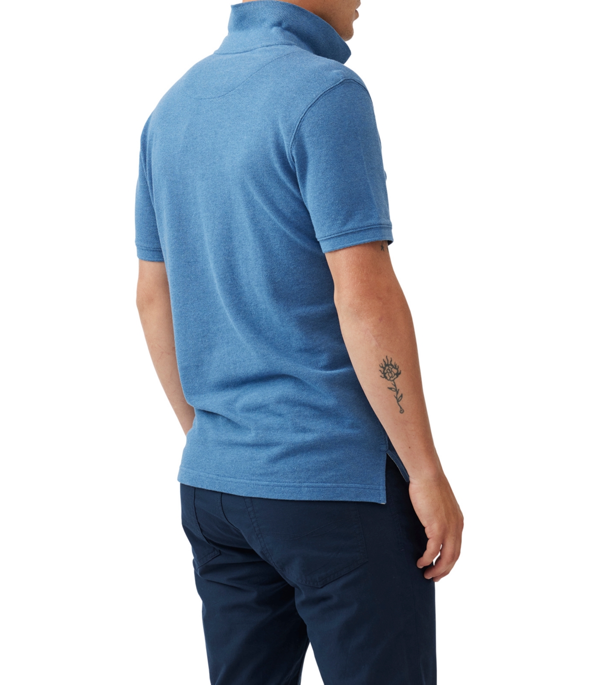 Rodd & Gunn Men's The Gunn Sports Fit Short Sleeve Polo In Blue