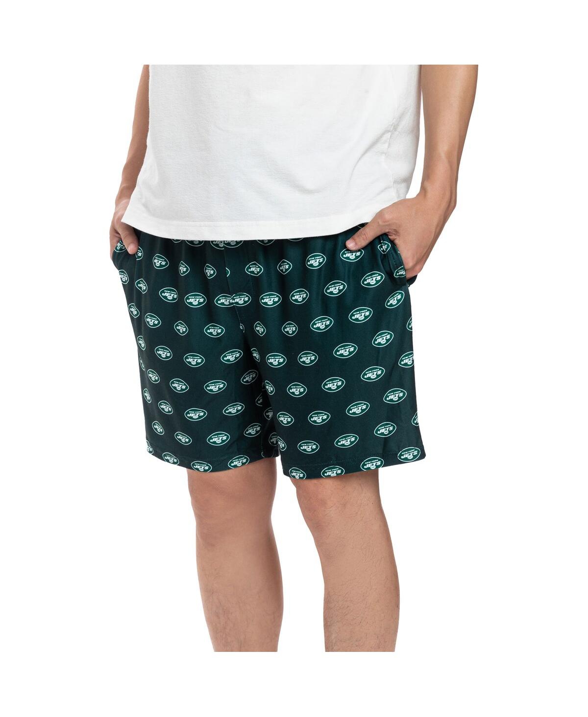 Concepts Sport Men'sNew York Jets Gauge Jam Two-Pack Shorts Set - Green