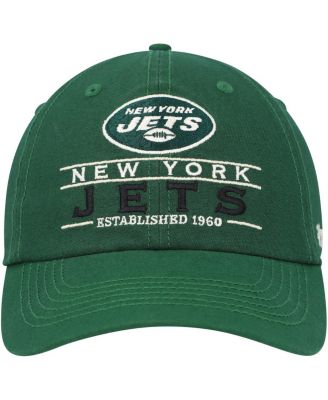 Men's Green New York Jets Vernon Clean Up Adjustable Hat