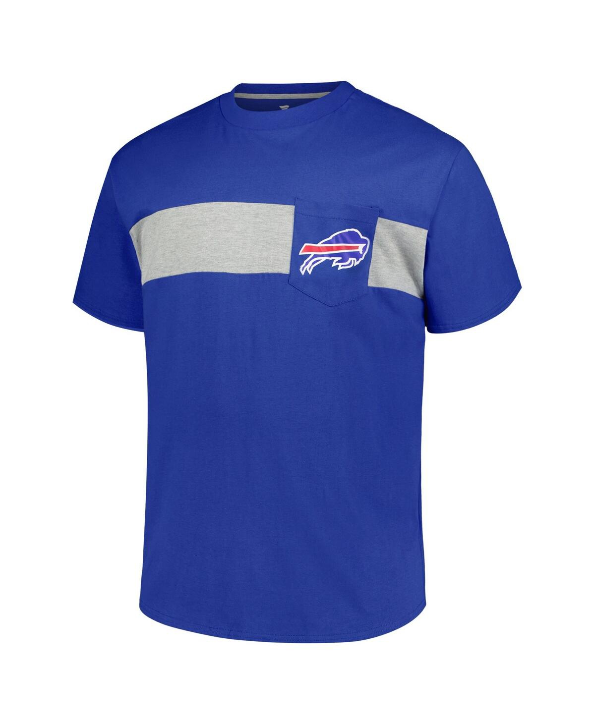 Fanatics Men's Josh Allen Royal Buffalo Bills Big Tall T-shirt In Royal