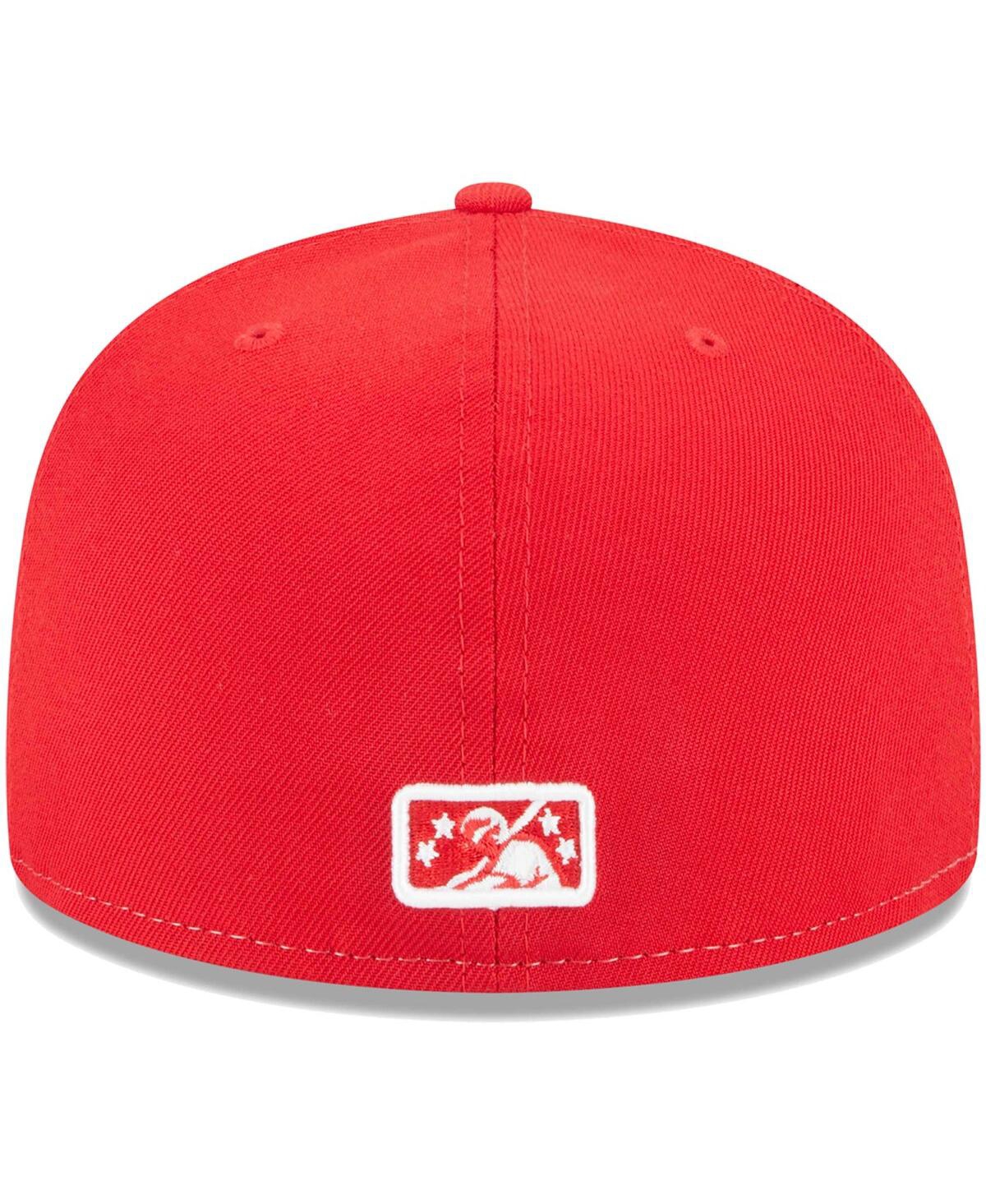 New Era Men'sToledo Mud Hens Theme Nights Tigers 59FIFTY Fitted Hat - White