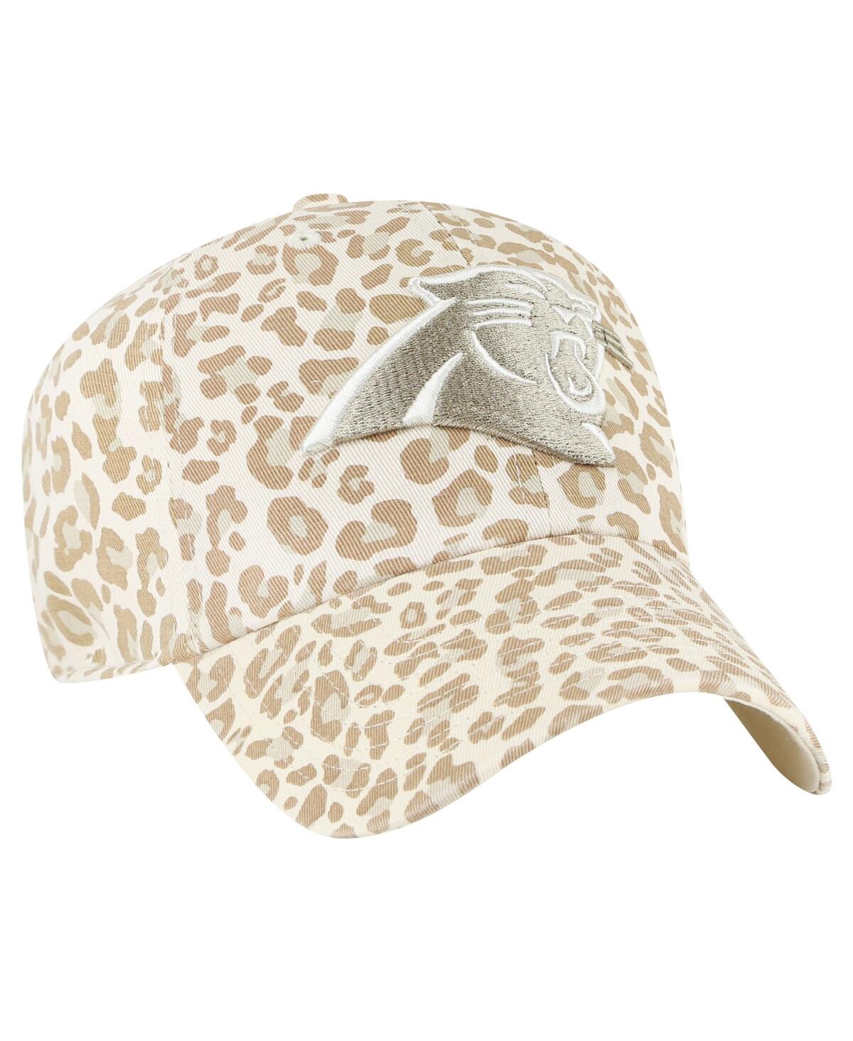 47 Brand Women's Natural Colorado Rockies Panthera Clean Up Adjustable Hat In Natural
