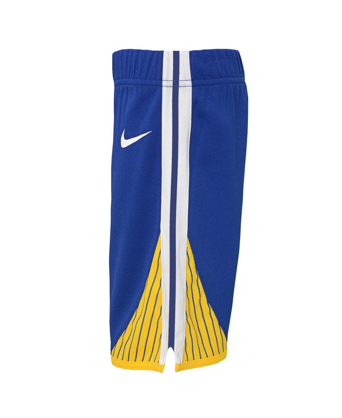 Nike Toddler Royal Golden State Warriors Icon Replica Shorts In Royal