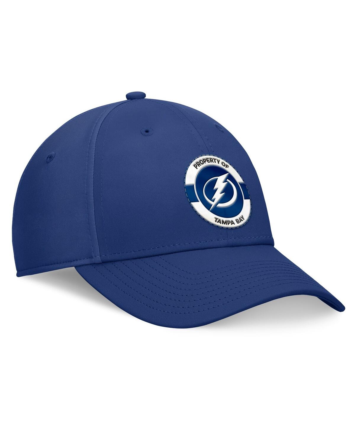Fanatics Men's Blue Tampa Bay Lightning Authentic Pro Training Camp Flex Hat In Blue