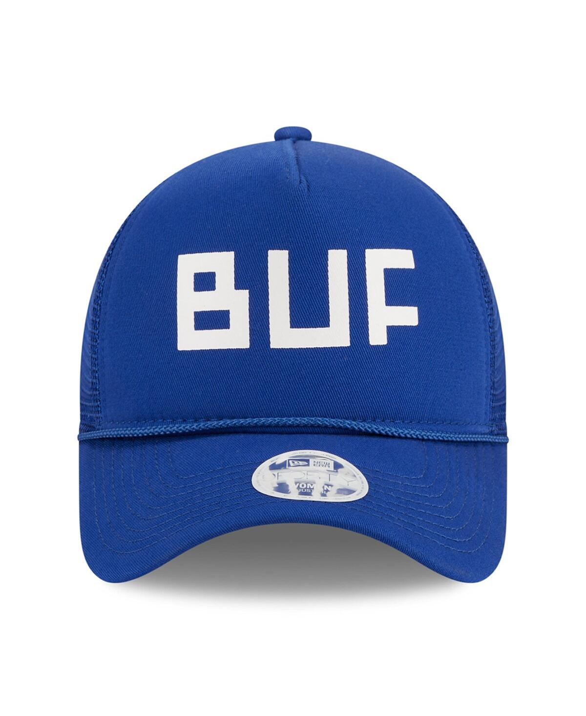 New Era Men's Royal Buffalo Bills Mcgee Trucker 9forty Adjustable Hat In Royal