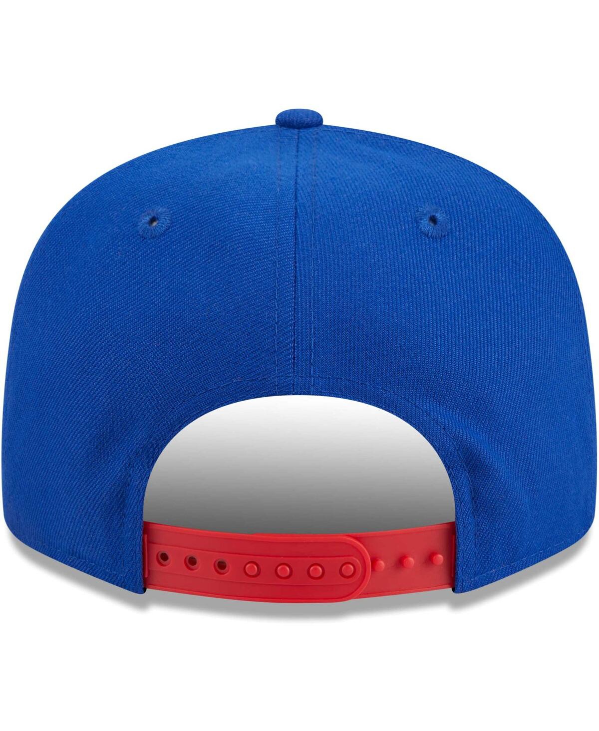 NEW ERA MEN'S ROYAL PHILADELPHIA 76ERS GAMEDAY 9FIFTY SNAPBACK HAT 