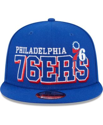 Men's Royal Philadelphia 76ers Gameday 9FIFTY Snapback Hat
