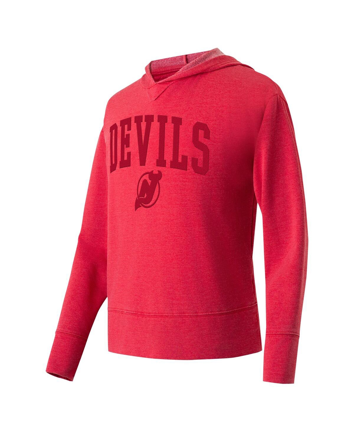 Shop Concepts Sport Women's Red New Jersey Devils Volley Pullover Hoodie