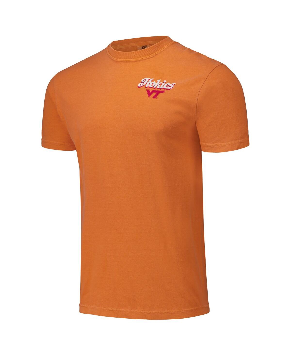 Image One Women's Tennessee Orange Tennessee Volunteers Comfort Colors Campus Scene Drawing Script T-shirt In Orange