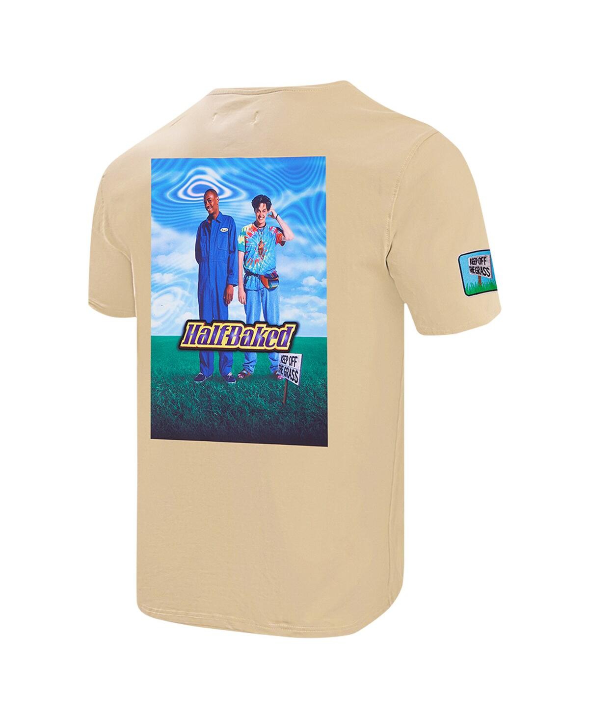 Freeze Max Men's And Women's Khaki Half Baked Trippy T-shirt In Khaki