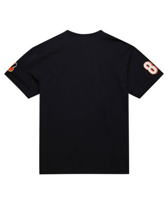 Men's Chad Johnson Black Cincinnati Bengals Retired Player Nickname T-Shirt