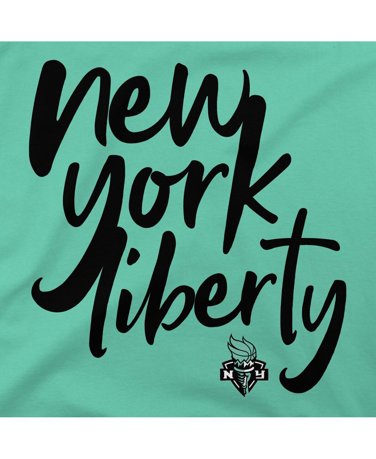 Stadium Essentials Men's and Women'sNew York Liberty Legend T-Shirt - Mint