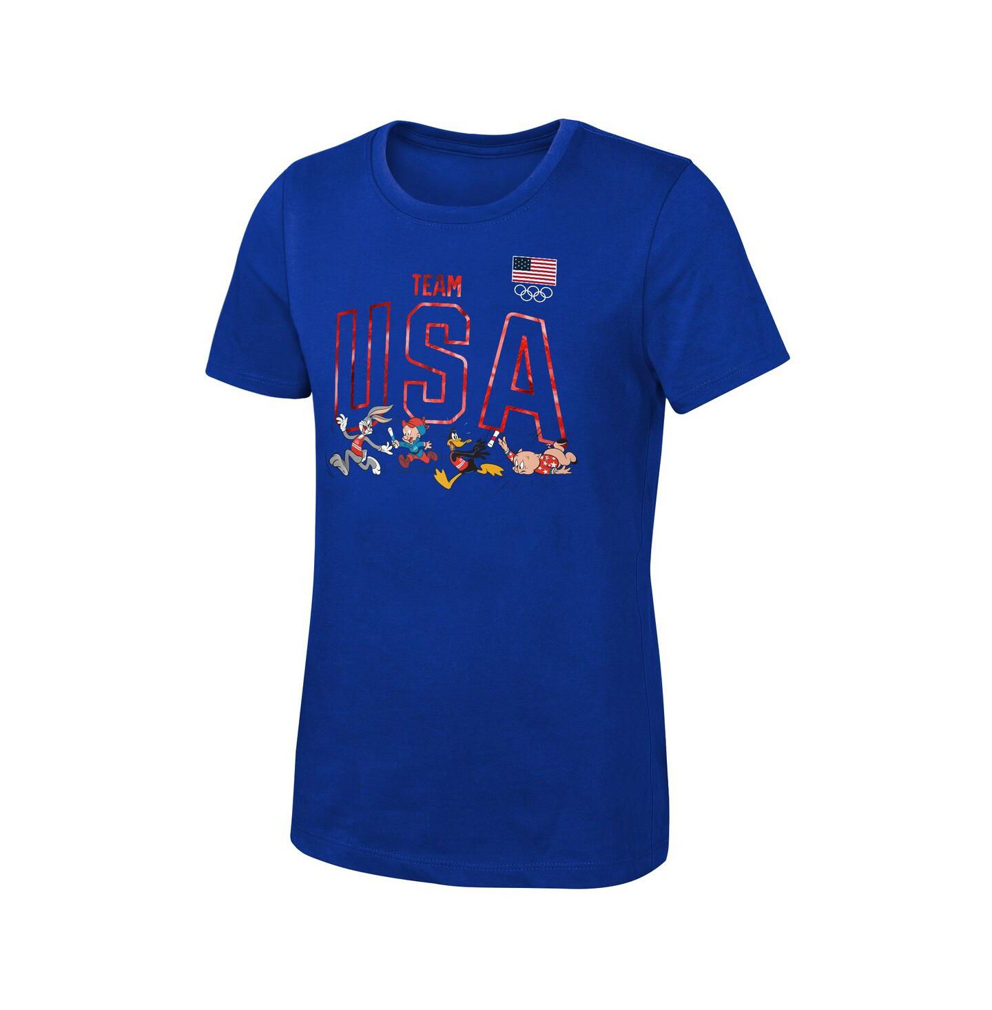 Детская футболка Outerstuff Royal Team USA Looney Tunes — фото 2
