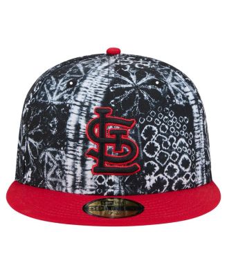 Men's Black St. Louis Cardinals Sands 59FIFTY Fitted Hat