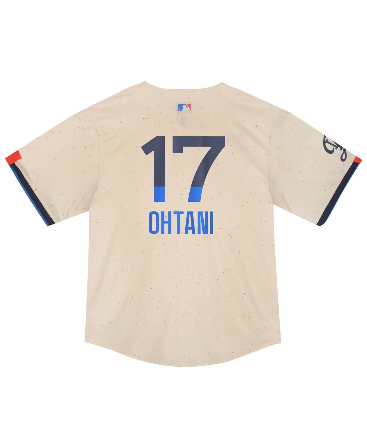 Nike Toddler Shohei OhtaniLos Angeles Dodgers 2024 City Connect Limited Player Jersey - Cream