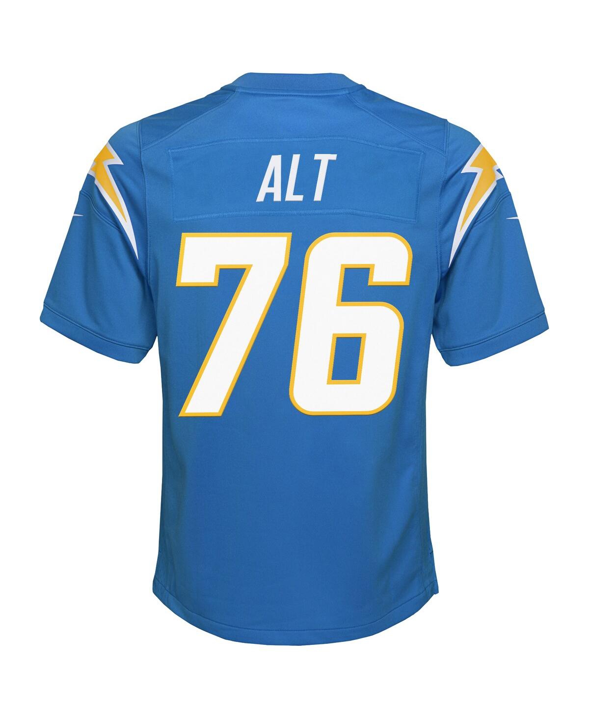 Nike Big Boys and Girls Joe Alte Los Angeles Chargers 2024 Nfl Draft First Round Pick Player Game Jersey