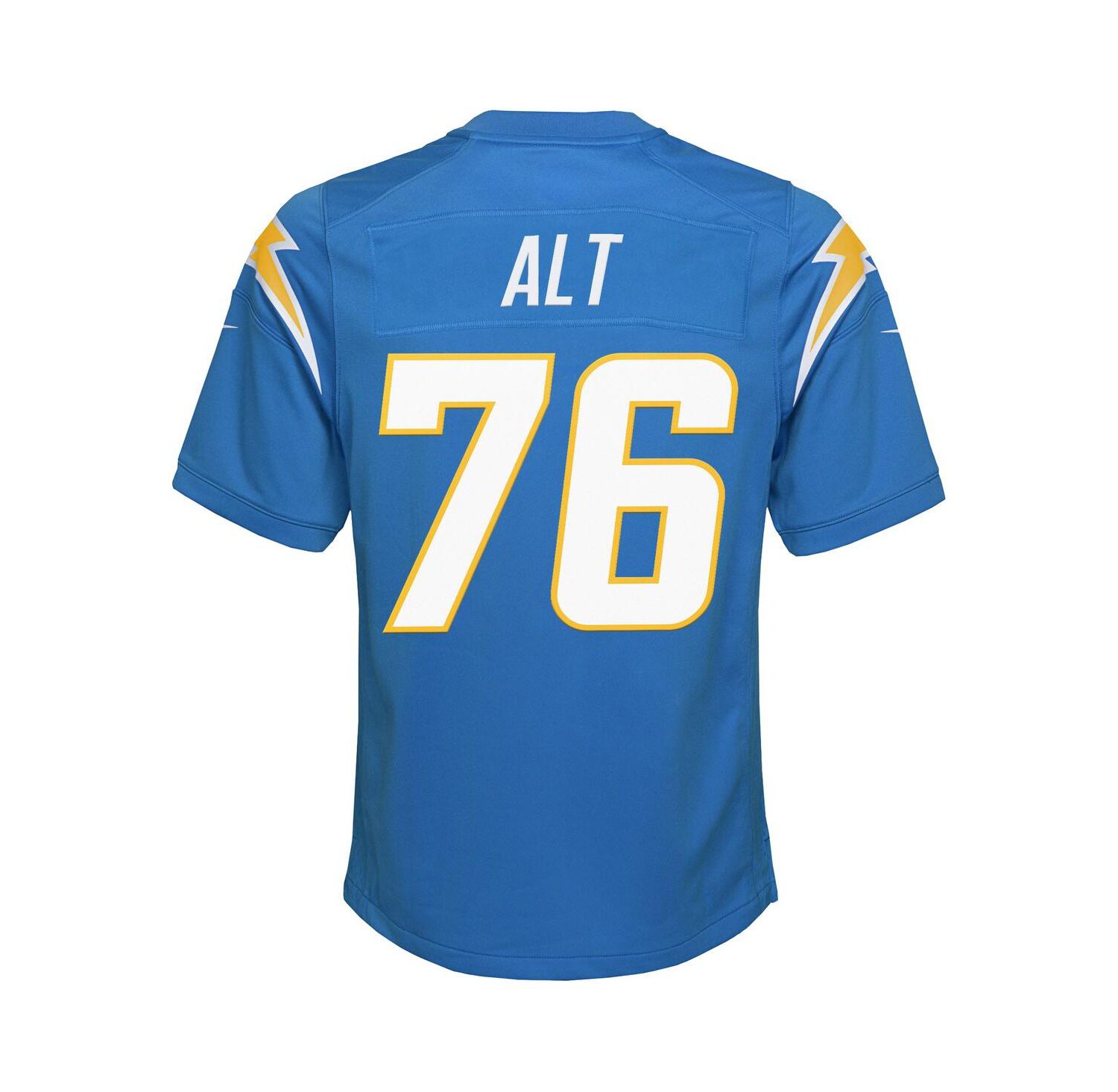 Big Boys and Girls Joe Alt Powder Blue Los Angeles Chargers 2024 NFL Draft First Round Pick Player Game Jersey