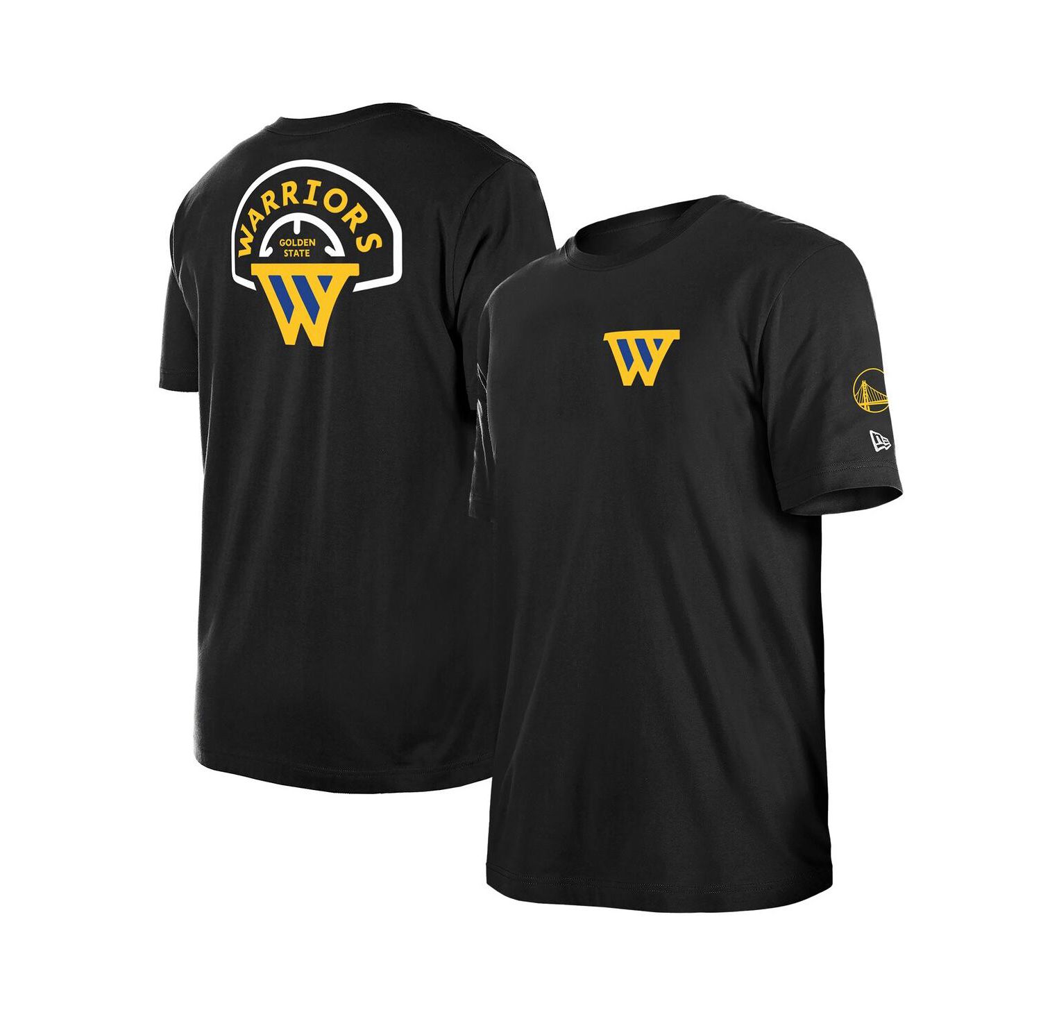Men's Black Golden State Warriors "W" Statement T-Shirt