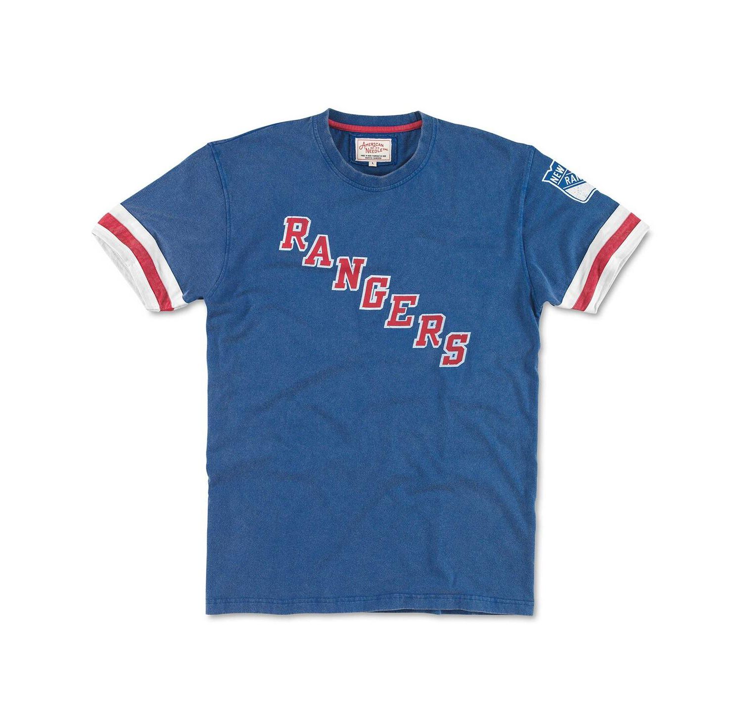 Men's Blue New York Rangers Remote Control T-Shirt