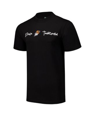 Men's and Women's Diana Taurasi Black Phoenix Mercury Player Signature Name Number T-Shirt