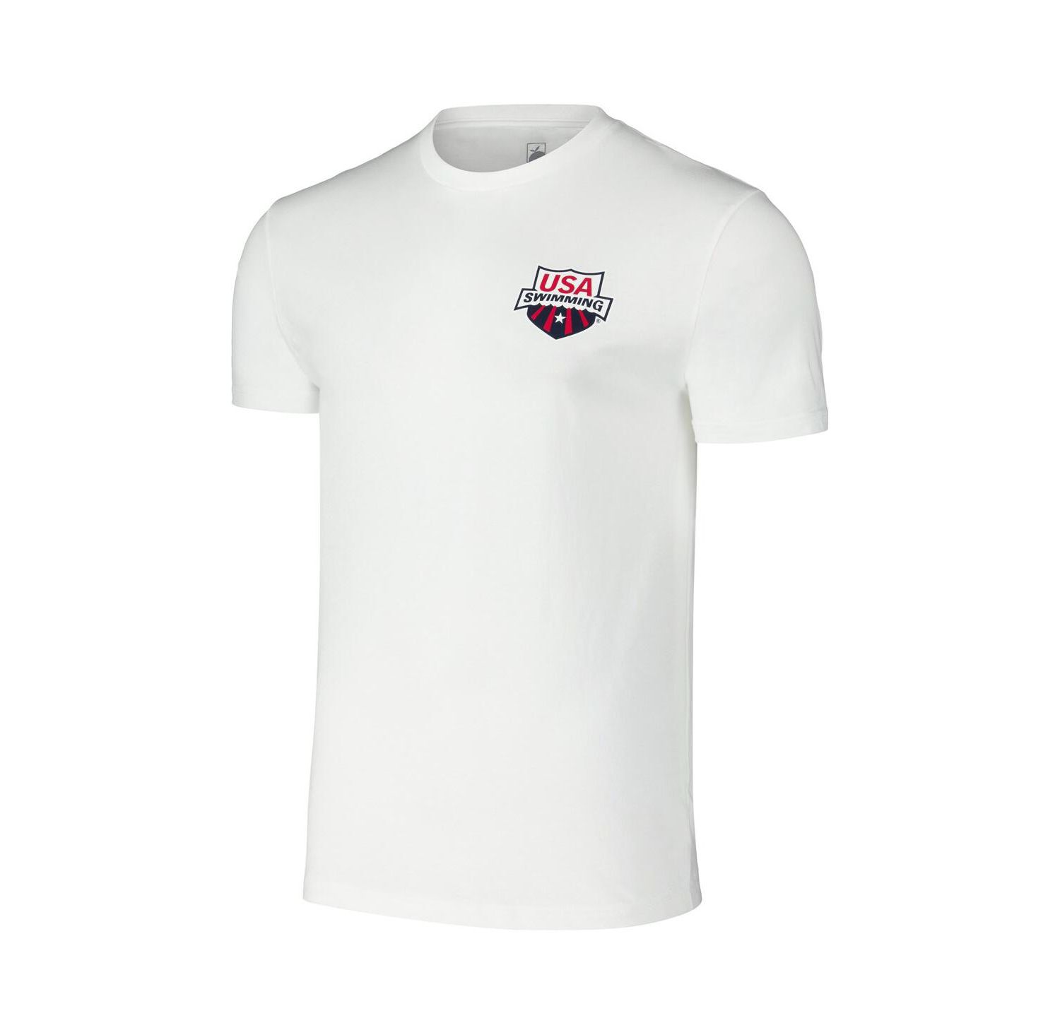 Men's and Women's White USA Swimming Later Gator T-Shirt