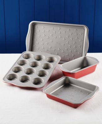 Bake with Mickey Mouse 4-Piece Nonstick Bakeware Set