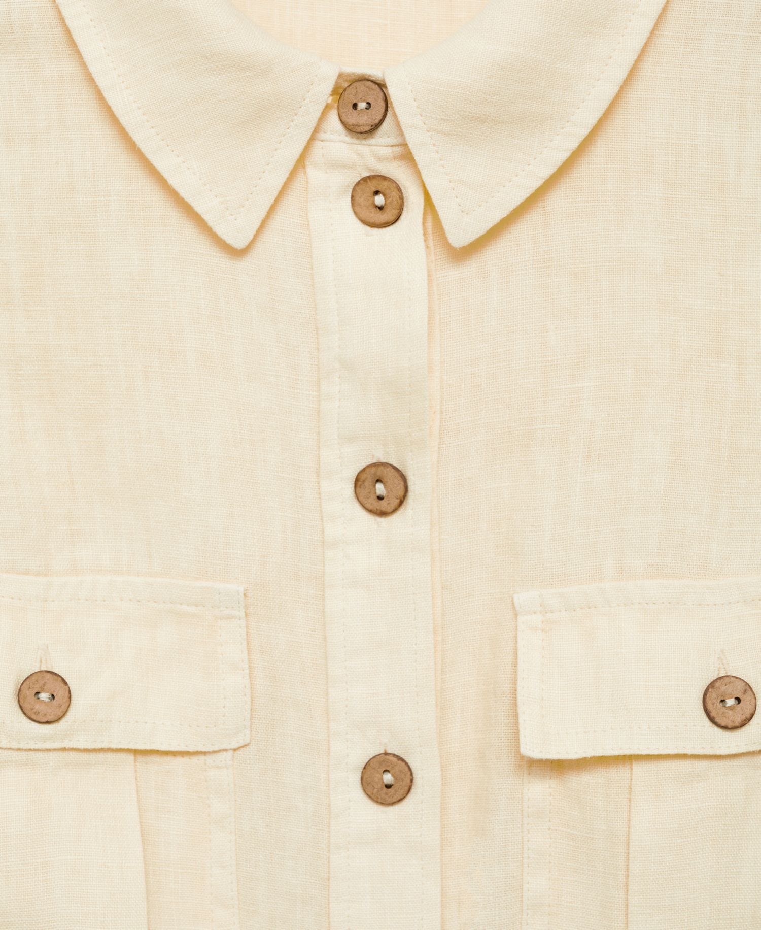 Women's Linen Shirty Dress