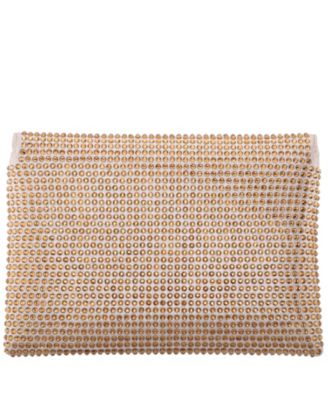 Crystal Encrusted Square Envelope Clutch