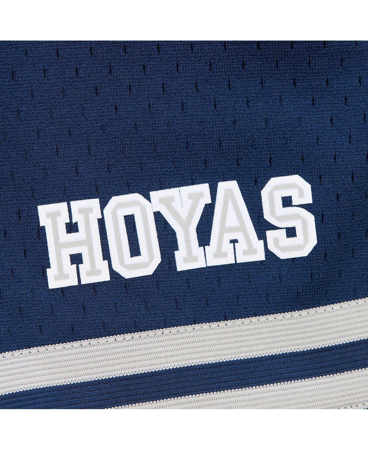 Mitchell & Ness Men'sGeorgetown Hoyas 1991/92 Throwback Jersey Shorts - Navy