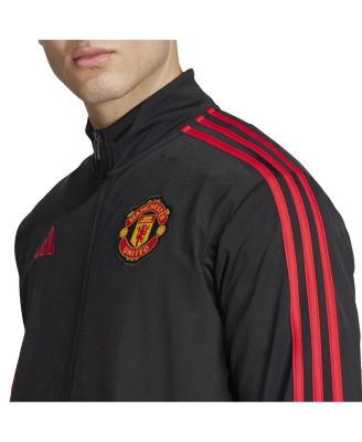 Adidas Men's Black Manchester United DNA Full-Zip Track Top - Macy's