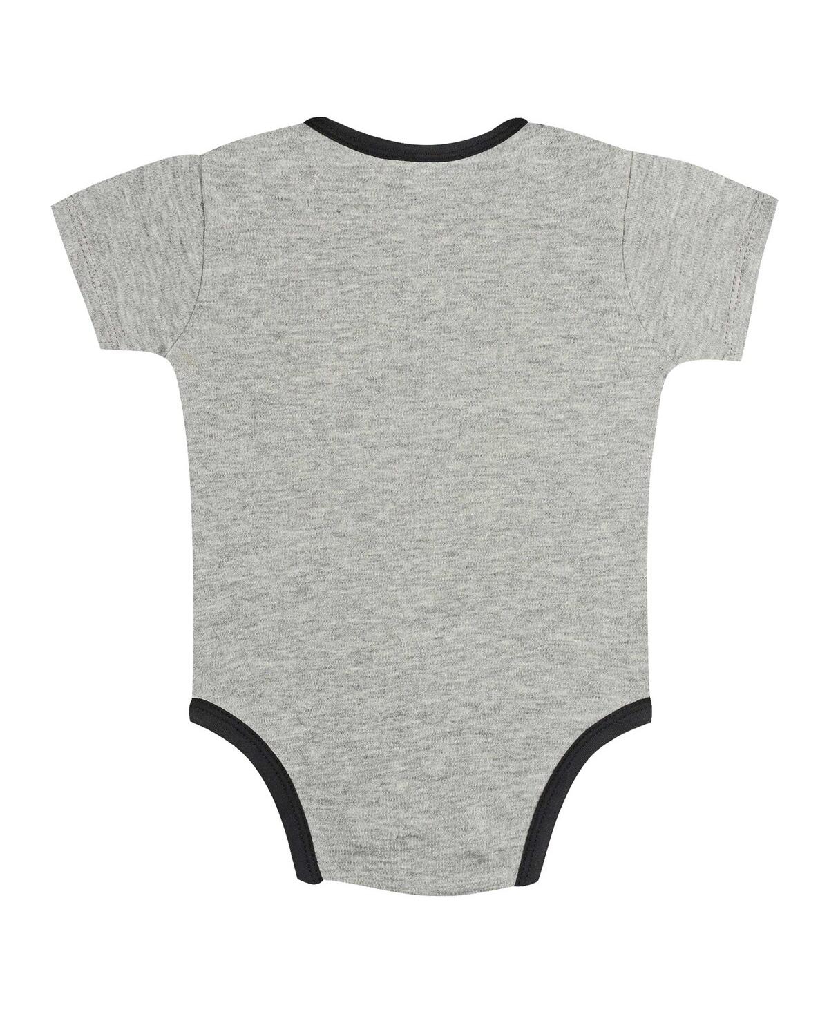 Outerstuff Newborn Baby Boys and GirlsWhite San Francisco Giants Two-Pack Play Ball Bodysuit Set - Gray, White