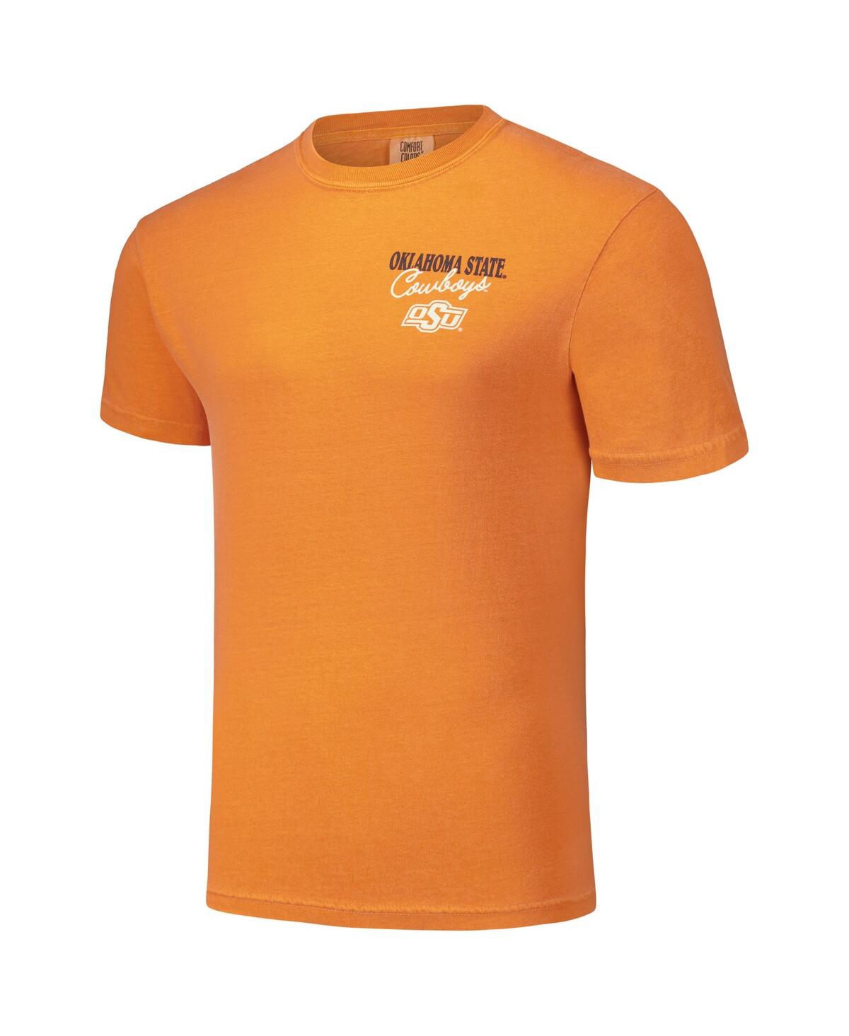 Image One Women's Tennessee Orange Tennessee Volunteers Comfort Colors Campus Scene Drawing Script T-shirt In Orange
