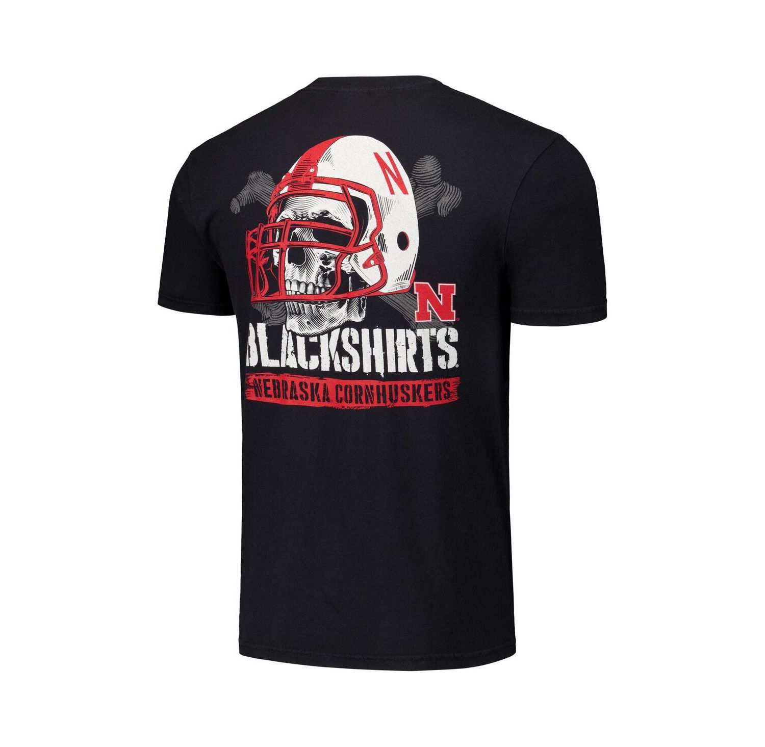 Men's and Women's Black Nebraska Huskers Hyper Local Black Shirts T-Shirt