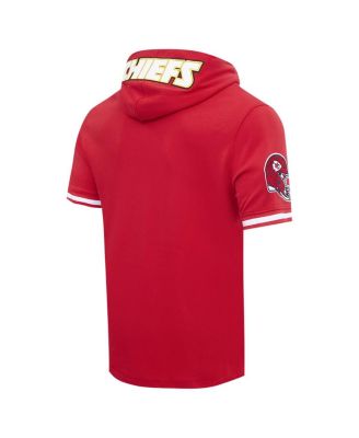 Men's Patrick Mahomes Red Kansas City Chiefs Player Name Number Hoodie T-Shirt