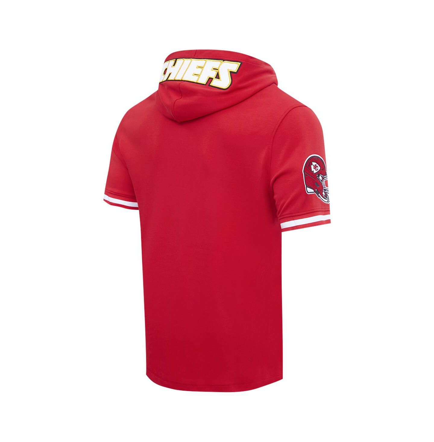 Мужское худи Pro Standard Patrick Mahomes Red Kansas City Chiefs Player Name & Number T-Shirt — фото 2