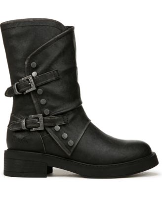 Women's Venice Mid Calf Block Heel Boots