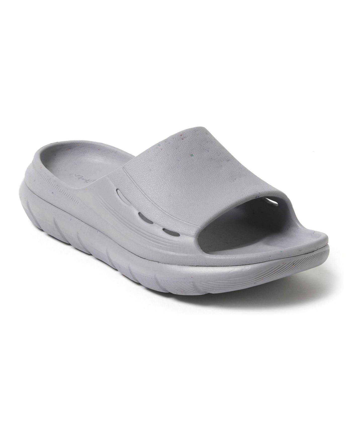 Мужские сандалии Dearfoams Powell ReGrind EVA Pillow Slide Sandal, цвет: Sleet — фото 1