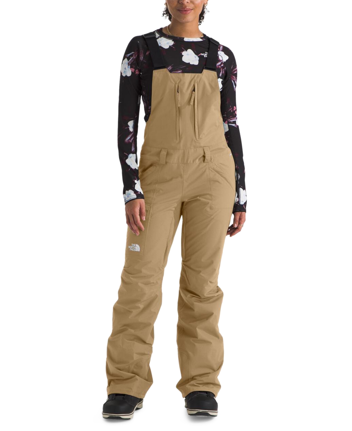 THE NORTH FACE WOMEN'S FREEDOM PRINTED BIB OVERALLS 