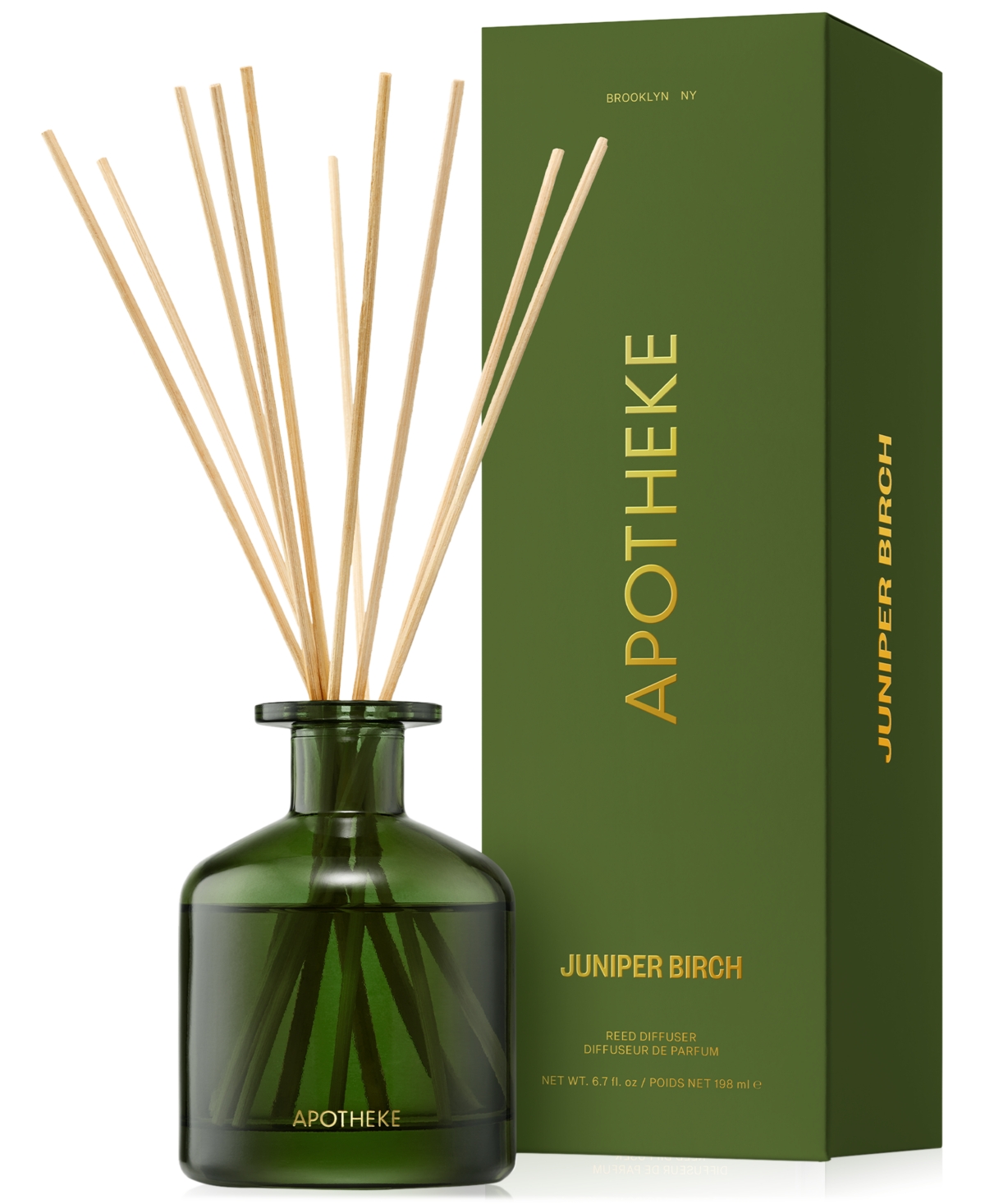 Apotheke Juniper Birch Reed Diffuser, 6.7 oz