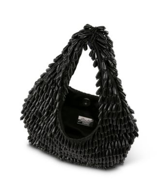 Женский клатч Gina Tear Drop, украшенный бисером, на плечо