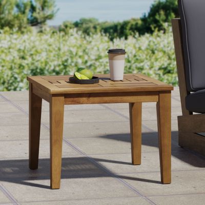 Streamdale Hampton Wood Outdoor Side Table