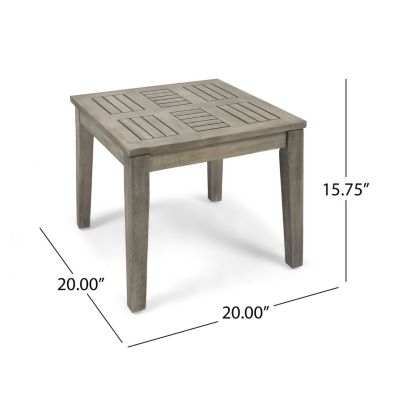 Streamdale Hampton Wood Outdoor Side Table