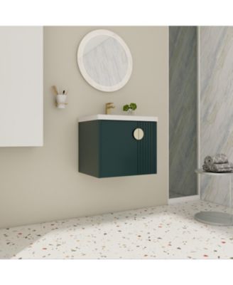 Streamdale 24" Wall-Mounted Vanity with Soft-Close Doors