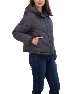 Juniors' Juniors' Short Hooded Puffer Jacket