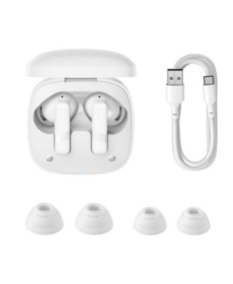 E20 Wireless Earbuds Bluetooth 5.3 Headphones in-Ear Earphones, White